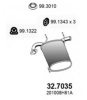 NISSA 201008H810 End Silencer